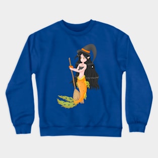 Halloween Mermaid Crewneck Sweatshirt